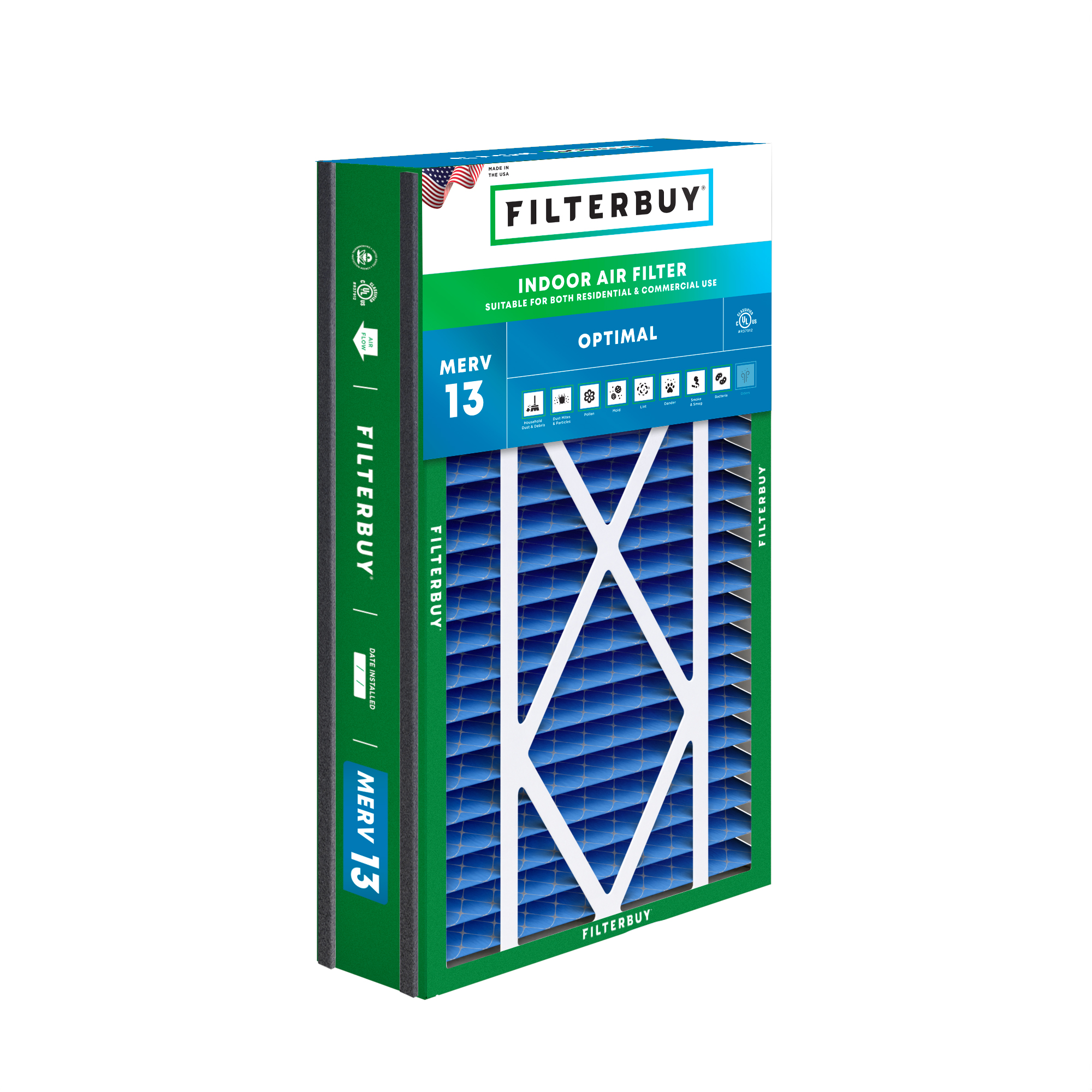 16x25x3 White Rodgers Air Filter