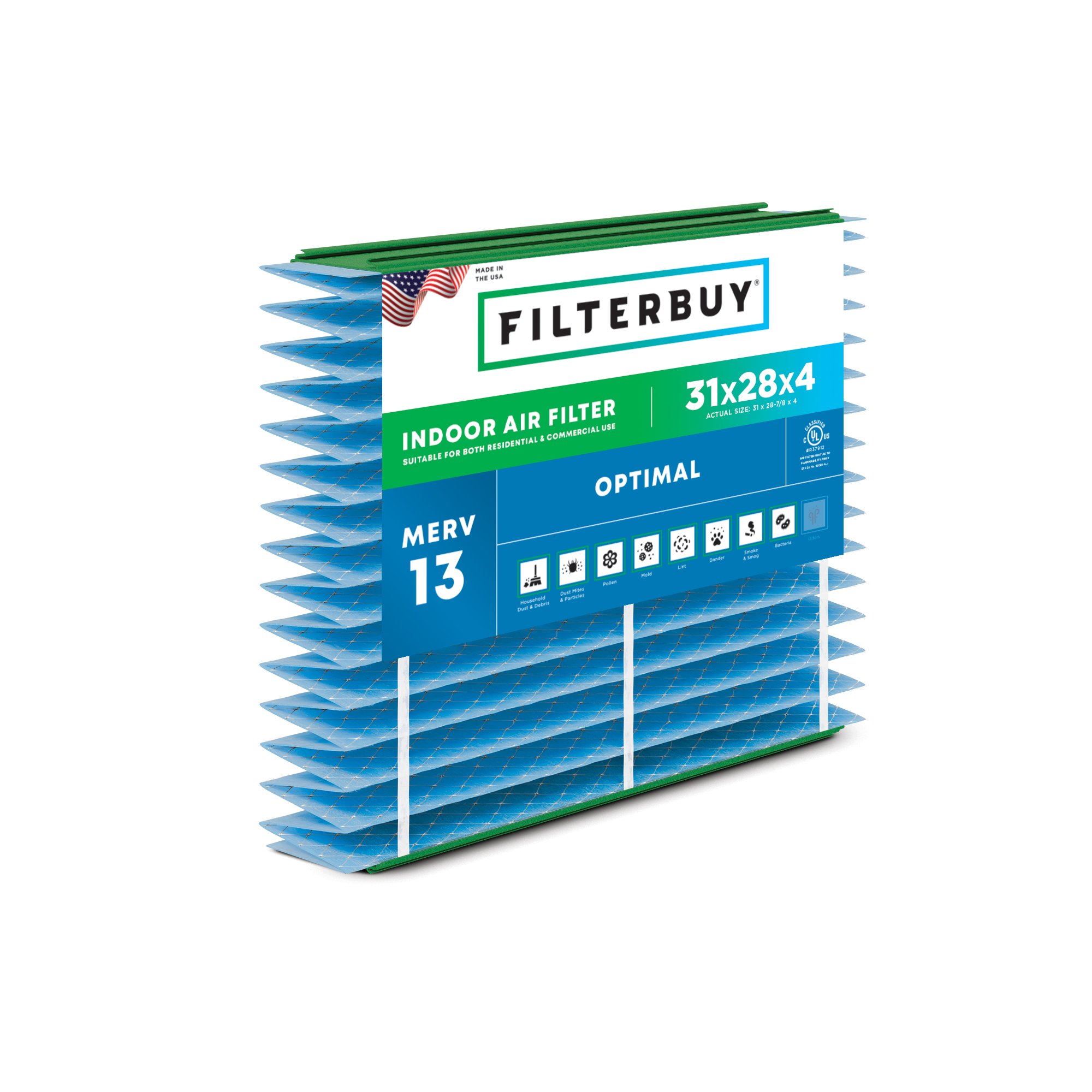 31x28x4 Aprilaire Accordion Filter MERV 13