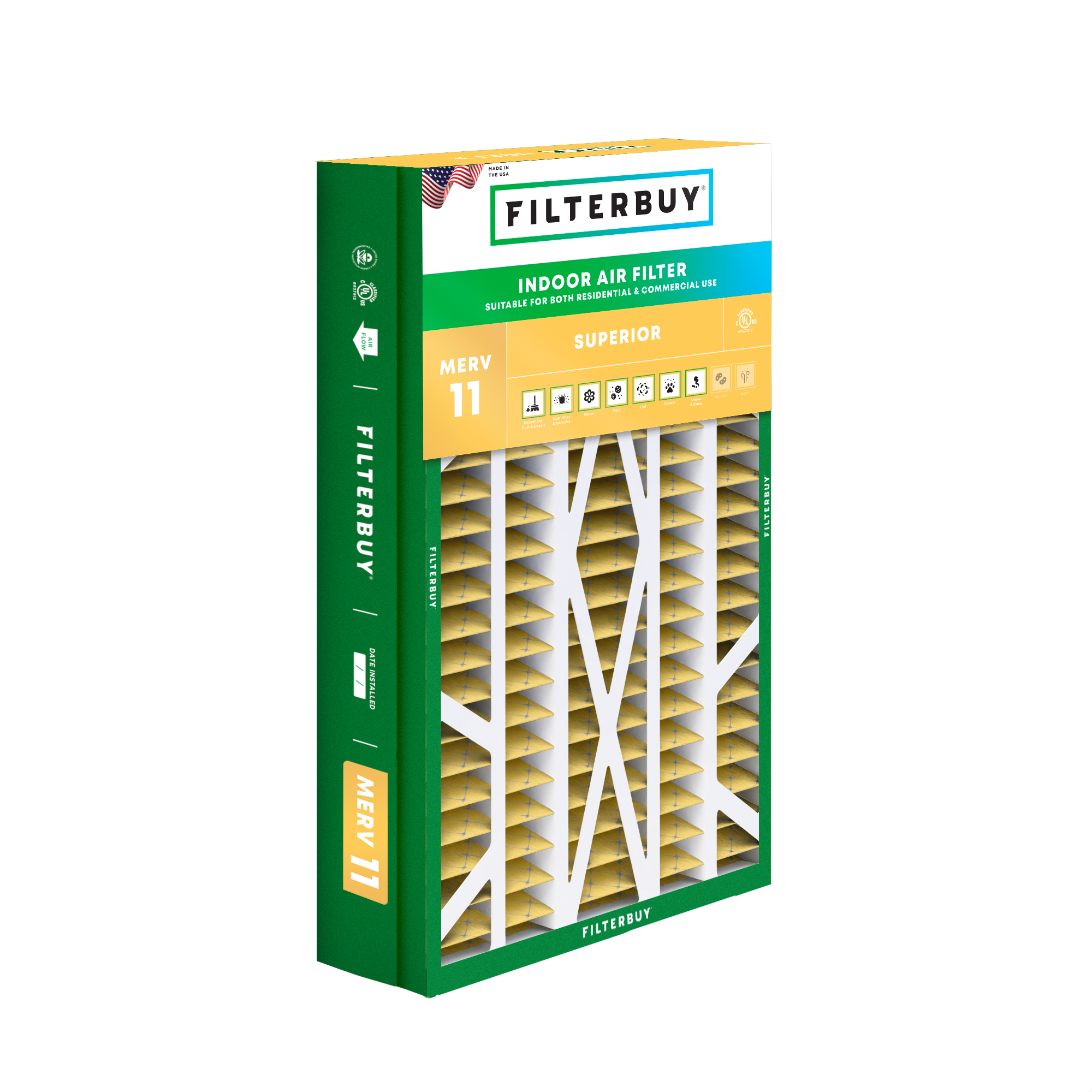 21X27X5 Air Filters - FLR06070