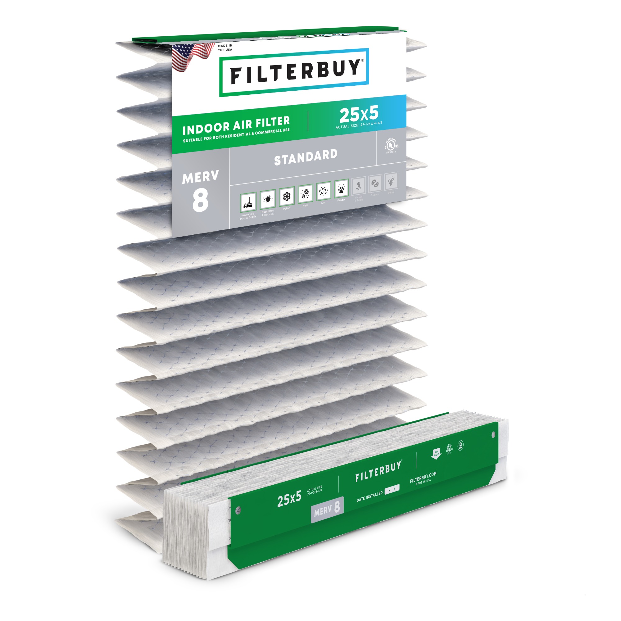25x5 Accordion Filter