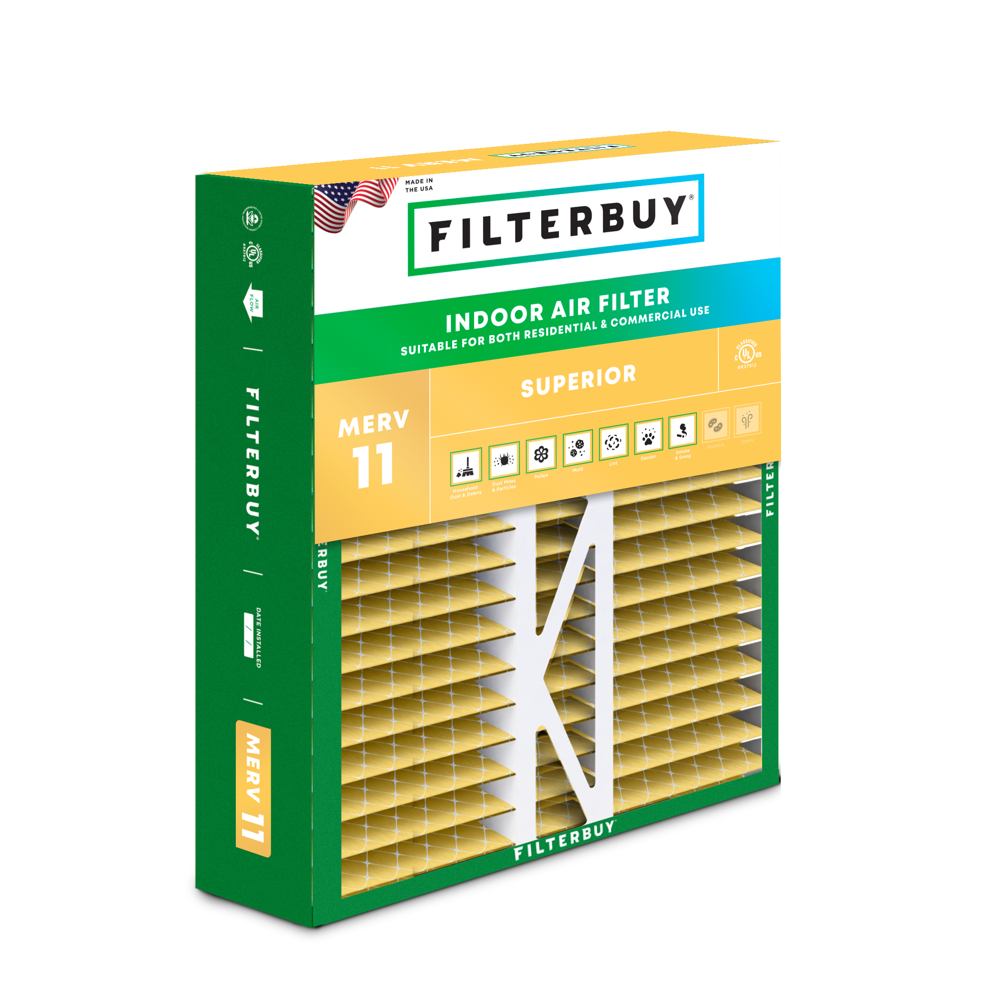 16x20x5 Air Filters - Amana